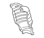 12581989 - Exhaust: Heat Shield for Saturn: Vue Image