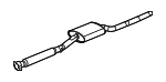 15898909 - Exhaust: Resonator &amp; Pipe for Saturn: Vue Image