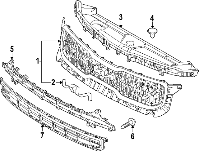 863A0S9750 - : Grille for Kia Image