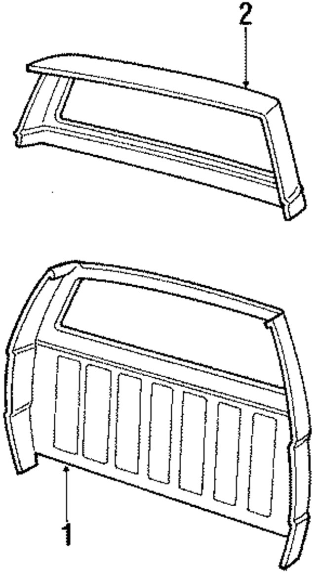 14020306 - Body: Panel for GM Image