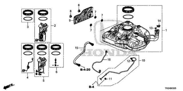 Fuel Tank (KA/KC/KL) for 2012 Honda Civic #0