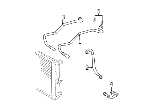 Trans Oil Cooler for 2002 Audi A6 Quattro #0