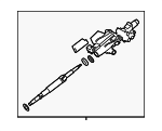 4581033020 - Steering: Steering Column for Lexus: ES350 Image