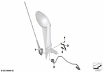 65217728901 - : Antenna for BMW-Motorrad Image