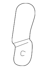 88899125 - : Part# 88899125 Bracket for Chevrolet: Impala Image