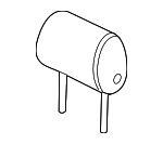 4G8881901AG38M - Body: Headrest for Audi: A6, A6 Quattro, A7 Quattro, RS7, S6, S7 Image