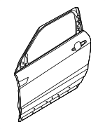 LR028555 - Body: Door Shell for Land-Rover Image