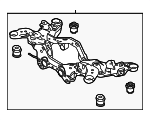 DG1Z5R003F - Suspension: Suspension Sub-frame Cross-member for Ford Image image