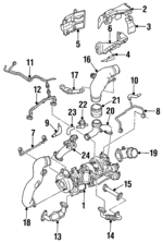 N3A113530 - : Water Pipe for Mazda: RX-7 Image