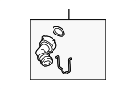 5Q0122291AA - Cooling System: Coupling for Volkswagen Image
