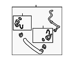 5C0122101AA - Cooling System: Upper Hose for Volkswagen Image