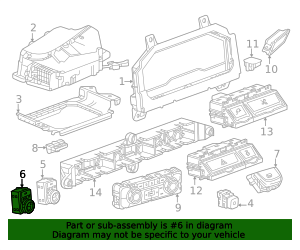 2024-2025 GMC Ride Control Switch 85745655 GM | GMPartsDirect.com