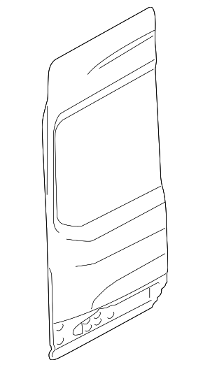 NK4Z6124622E - Body: Door Shell for Ford Image