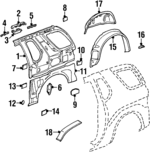 8971467055 - : Lower Panel for Isuzu Image