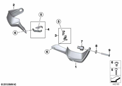 Rear Wheel Cover, License Plate Bracket for 2009 BMW-Motorrad R 1200 GS Adventure #1