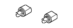 1J0953123B - Electrical: Headlight Socket for Volkswagen Image
