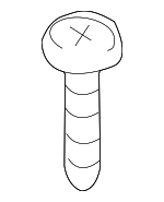 N91142101 - Electrical: Headlamp Assembly Screw for Volkswagen Image