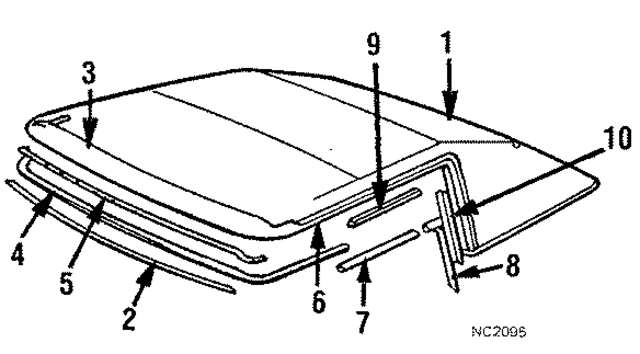 T929CX9AB - Body: Cover for Mopar Image