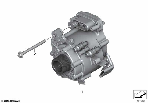 Alternator for 2022 Mini Cooper SE ALL4 #0