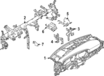 681537LF0A - : Mount Bracket for Nissan: Kicks Image