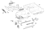 2056801701 - : Front Floor Covering for Mercedes-Benz Image
