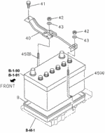 911105060 - Electrical/Exhaust/Heater/Fuel: NUT (6MM) for Honda Image