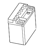 BAAUA200AB - : Vehicle Battery for Jeep: Gladiator, Grand Cherokee, Grand Cherokee L Image