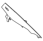 51439504301 - Body: Quarter Trim for BMW Image