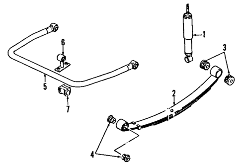 Front Suspension for 1988 Suzuki Samurai #1