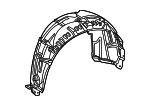 2368804703 - : Wheelhouse Liner for Mercedes-Benz Image