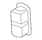 5GM886747DHW - Body: Seat Belt Guide for Volkswagen: Golf, Golf Alltrack, Golf SportWagen, GTI Image