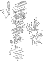 F75Z6010AF - Engine: Cylinder Block for Ford: E-150 Econoline, E-150 Econoline Club Wagon, E-250 Econoline, E-350 Econoline, E-350 Econoline Club Wagon, E-350 Super Duty, Excursion, Expedition, F-150, F-250, F-250 Super Duty, F-350 Super Duty | Lincoln: Navigator Image