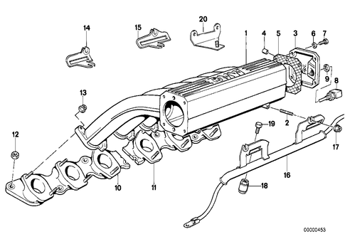Intake Manifold for 1990 BMW 850Ci #0
