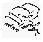 5140983AA - Body: Frame Assembly for Chrysler: Crossfire Image