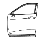 670020E171 - Body: Door Shell for Toyota: Highlander Image