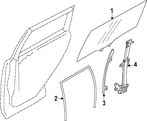 Rear Door for 2025 Subaru Forester #0