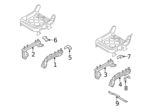 Tracks & Components for 2005 Lincoln Navigator #3