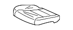 81131TX4A02ZA - Body: Cushion Cover for Acura Image