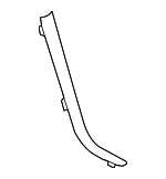 AH6Z58061A17AA - Body: Trim Molding for Ford Image image