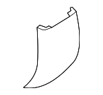 AH6Z54045E24DD - Body: Back Panel for Ford Image image