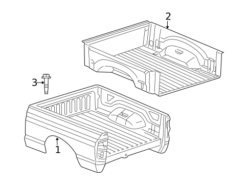 Box Assembly for 2019 Ram 1500 Classic #2