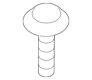 155305933 - Body: Fender Liner Clip for Nissan: 370Z, Altima, ARIYA, Armada, Cube, Frontier, GT-R, Juke, Kicks, Kicks Play, LEAF, Maxima, Micra, Murano, NV1500, NV200, NV2500, NV3500, Pathfinder, Qashqai, Quest, Rogue, Rogue Select, Rogue Sport, Sentra, Versa, Versa Note, Z Image