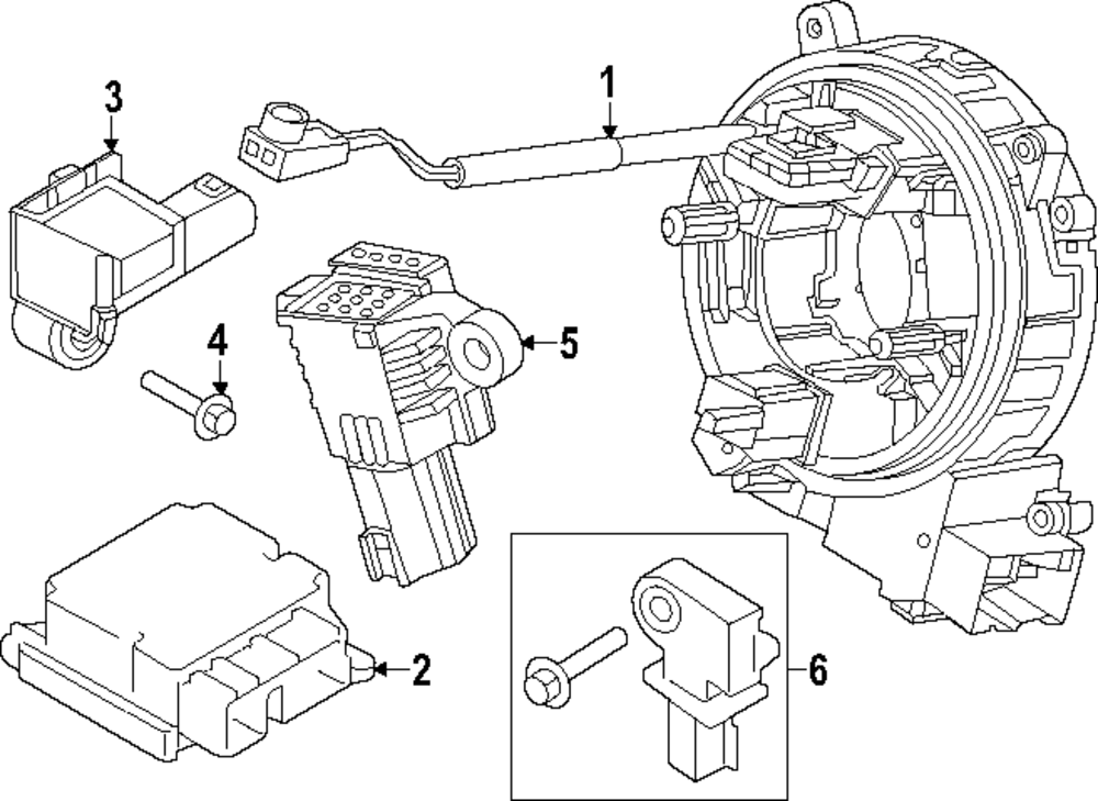 thumbnail image 2 of C-HORSE Clock Spring 8C3Z-14A664-B For Ford Super Duty F250 F350 F450 F550 2008-2010 2 of 4