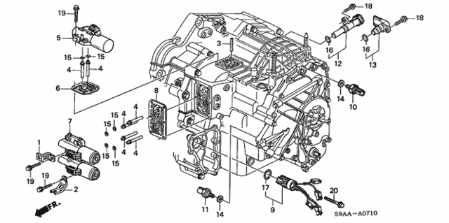 Solenoid for 2006 Honda CR-V #0