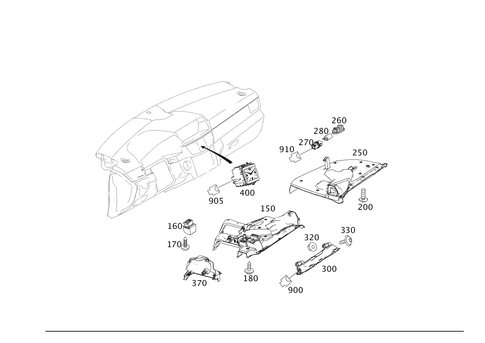 Detachable Components, Instrument Panel for 2014 Mercedes-Benz CLS63 AMG S #0