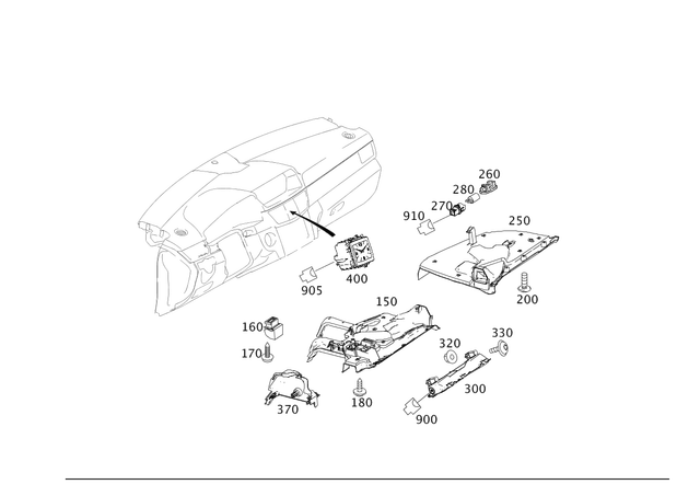 2126801089 - Panelling: Cover for Mercedes-Benz: CLS400, CLS550, CLS63 AMG, CLS63 AMG S, E250, E350, E400, E550, E63 AMG, E63 AMG S Image image