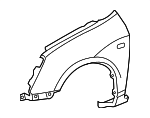 60261S6AA90ZZ - Body: Fender for Honda: Civic Image