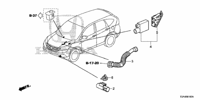 A/C Sensor for 2013 Honda CR-V #0