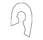 3F2Z7862184HAA - Body: Shield for Ford: Freestar | Mercury: Monterey Image