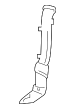 3F2Z18D507DA - Body: Upper Duct for Ford: Freestar | Mercury: Monterey Image